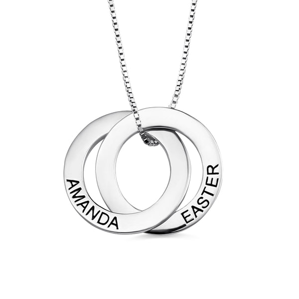 Personalized Ring Necklace