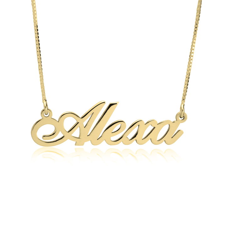 Personalized Nameplate Necklace | NamePlateDepot