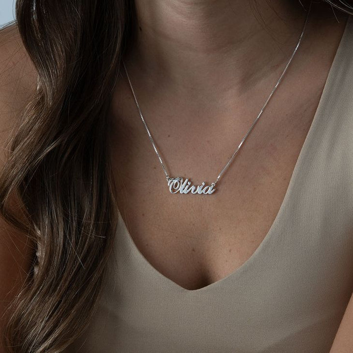 Personalized Nameplate Necklace | NamePlateDepot
