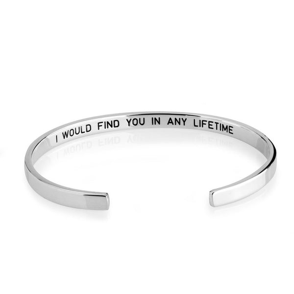 Personalized secret Hidden Message Bracelet
