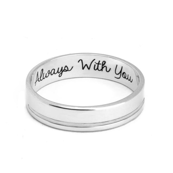 Personalized Men's Promise Ring