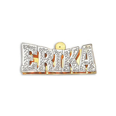 Custom Gold 3D Name Pendant