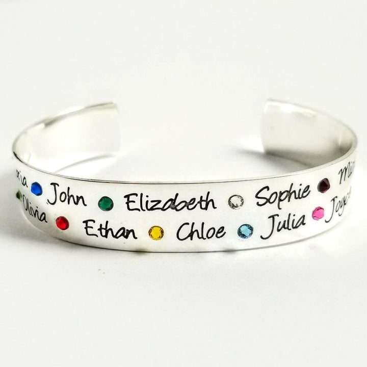 grandma bracelet with kids name