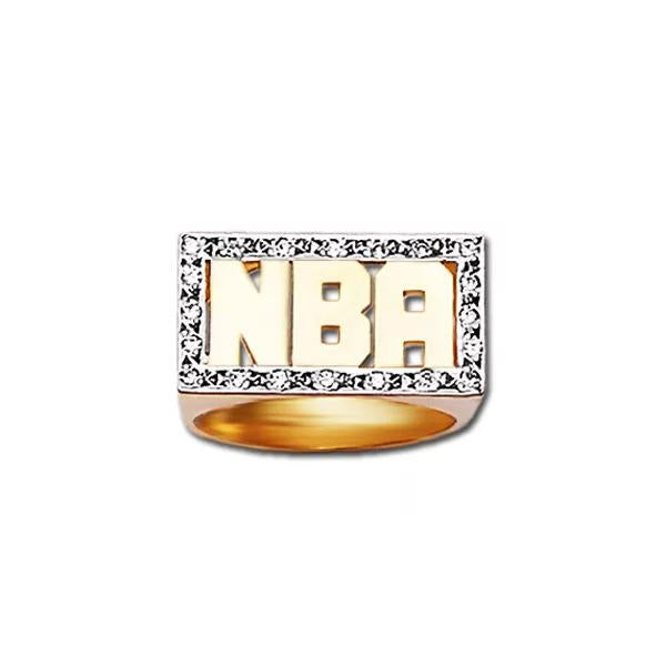 NBA Style Name Initial Ring