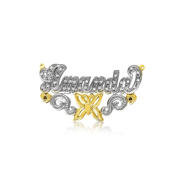 personalized gold necklace