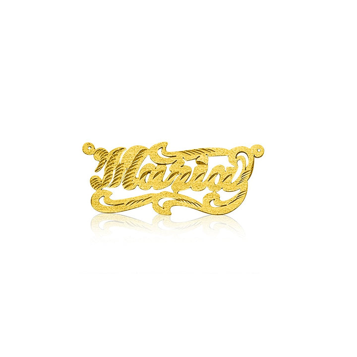 necklace made of solid gold