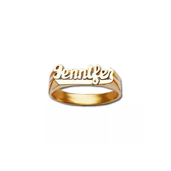 Petite Name Ring for Girls