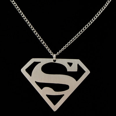 Custom Superman Necklace Super Hero Necklace